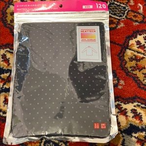 Heattech turtle neck long sleeve T-shirt unisex